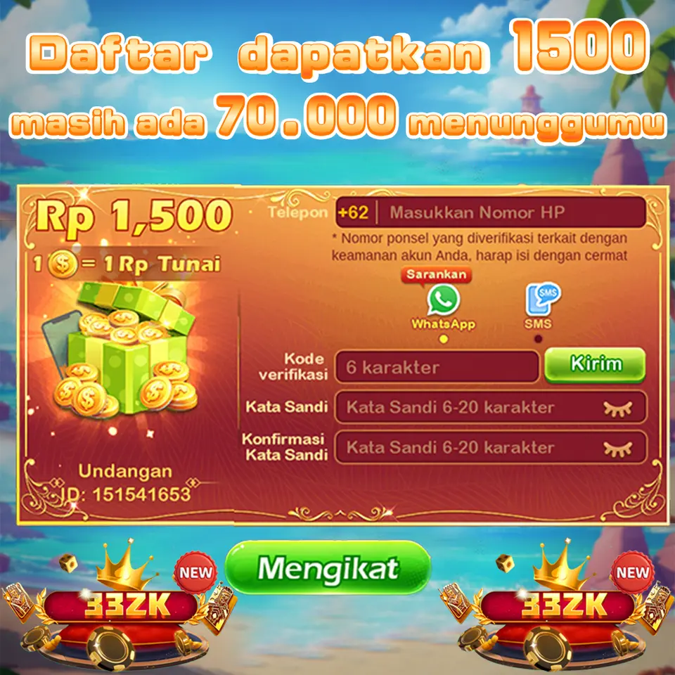 33ZK Masuk Resmi 2026 Aplikasi